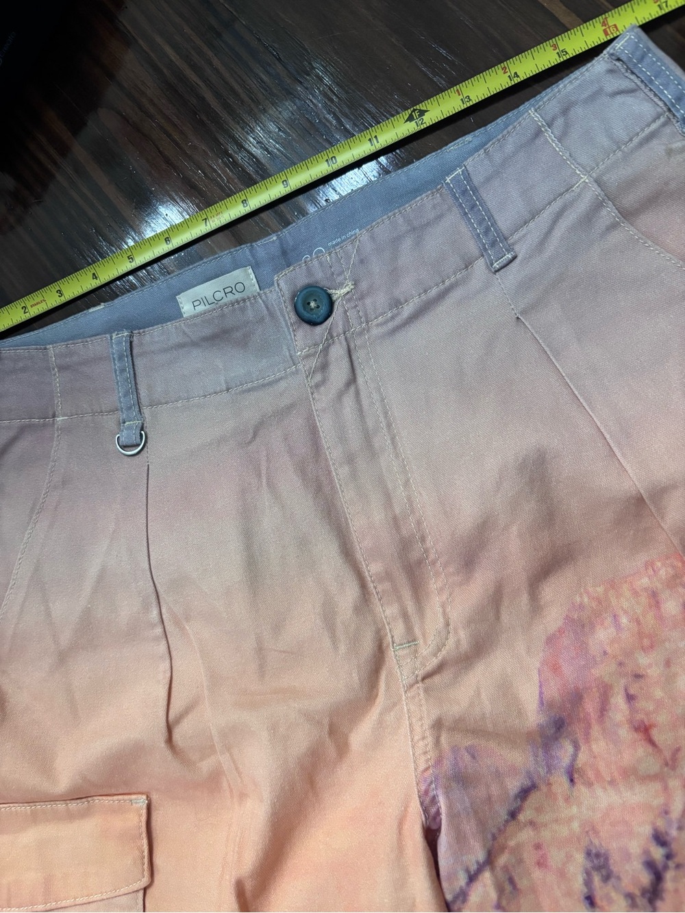 Anthropologie Pilcro RARE PHOTO SAMPLE NEW Sz 30 Joggers Rocky Mountain - Picture 7 of 14